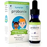 Probonix Humarian for Kids Aged 1-9 Years Old - High Bioavailability Liquid Probiotics - Superior 8-Strain Probiotic Drops to Fortify Gut Health, Immunity & More - 30-Day Supply, Tasty Grape Flavor