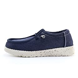 firelli Kids Loafers Boys Girls Canvas Walking