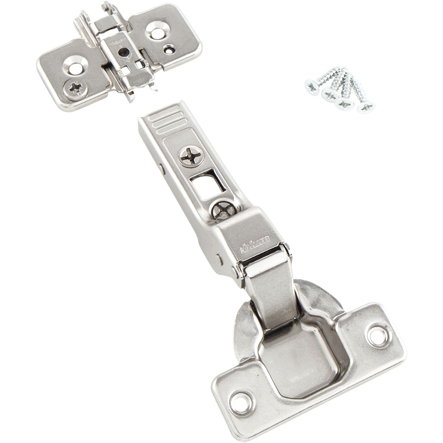 Blum Clip top Blumotion Furniture Hinge Integrated 107 Degree Set Square., 105031771