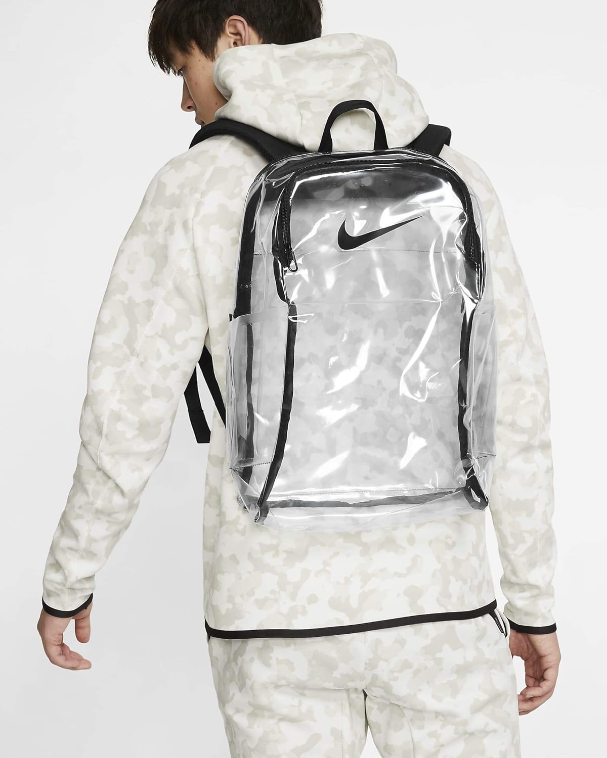 nike backpack transparent