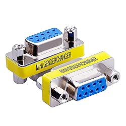 abcGoodefg 9 Pin RS-232 DB9 Female to Female Serial