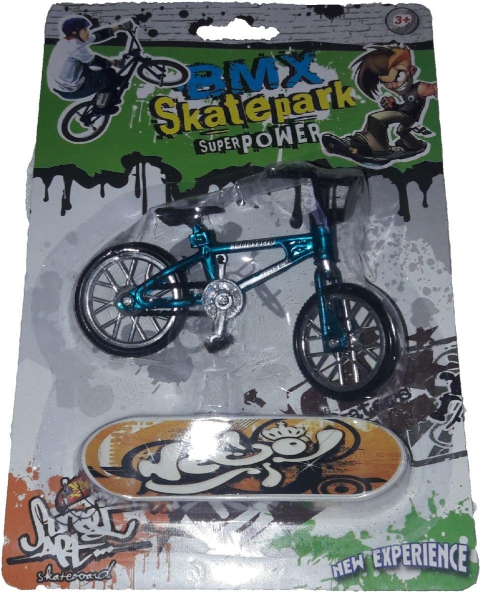 FingerTrick Mini Bmx Bike and Mini Skateboard Set, Trickset,, Mini Tricks