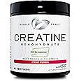 Muscle Feast Creapure Creatine Monohydrate Powder, Vegan Keto Friendly Gluten-Free Easy to Mix, Muscle Recovery Supplement, Creatine for Muscle Growth, Flavored Creatine, Natural Fruit Punch 300g
