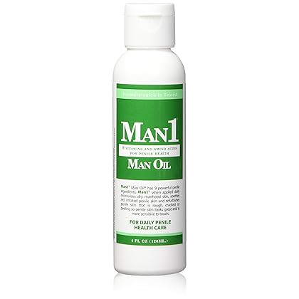 "Man1 Man Oil" 4 oz.- Natural Penile Health Cream - M.B. guarantee ...