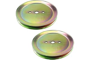 BOSFLAG 2 Pack GX20367 John Deere Pulley Replaces John Deere GX20367 Pulley, John Deere GX20367 Spindle Pulley, John Deere l110 Spindle, John Deere d110 Spindle for d105, d130, la110, la115 Tractors