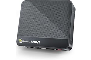 Beelink SER5 Pro Mini PC, AMD Ryzen 5 5500U(7nm, 6C/12T) up to 4.0GHz, Mini Computer 16GB DDR4 RAM 500GB NVME SSD, Micro PC 4K@60Hz Triple Display, Mini Gaming Computer WiFi6/BT5.2/HTPC