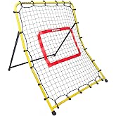 Zonlolo Baseball Pitchback Net, Rebounder Net, Pitching Return Trainer,Three Angles Without Adjusting, Perfect for Solo Playing Catch