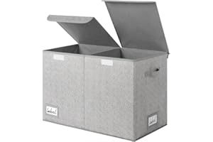 GRANNY SAYS Extra Large Storage Box with Lid, Pack of 1 Fabric Storage Chest, Organizer and Storage Bins for Living Room, Dus