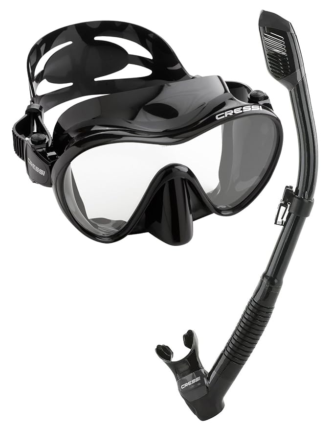 Cressi Scuba Diving Snorkeling Freediving Mask Snorkel Set Review