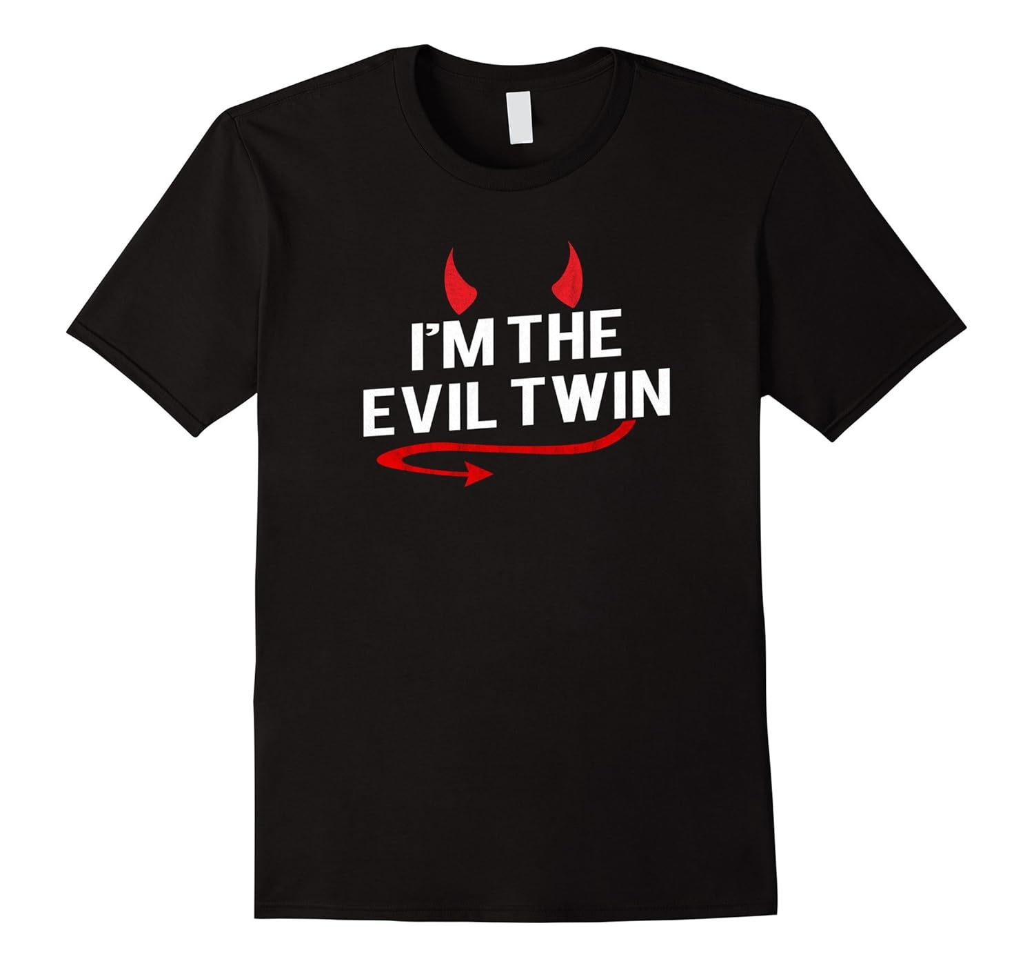 I'm the Evil Twin Funny Halloween Costume T-shirt-FL