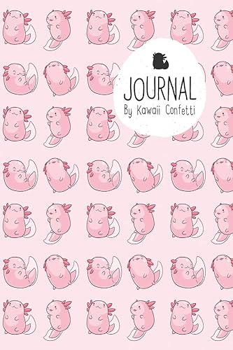 Download Journal: Cute Pink Axolotl Notebook - Students Kids Teachers - 8.5x11? Large Lined Planner or Diary for School Journaling Writing College Office PDF