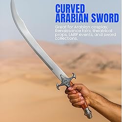 SZCO 31" Scimitar Sword – Stainless Steel Blade