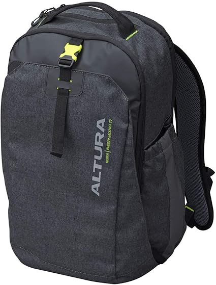 altura morph pannier backpack black