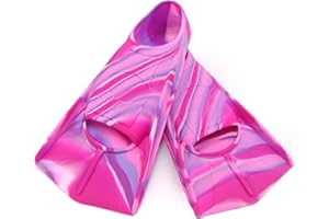 Gugmoy Kids Swim Fins,Comfortable Silicone Flippers for Swimming and Diving,Size Suitable Beginners Kids Girls Boys Adults