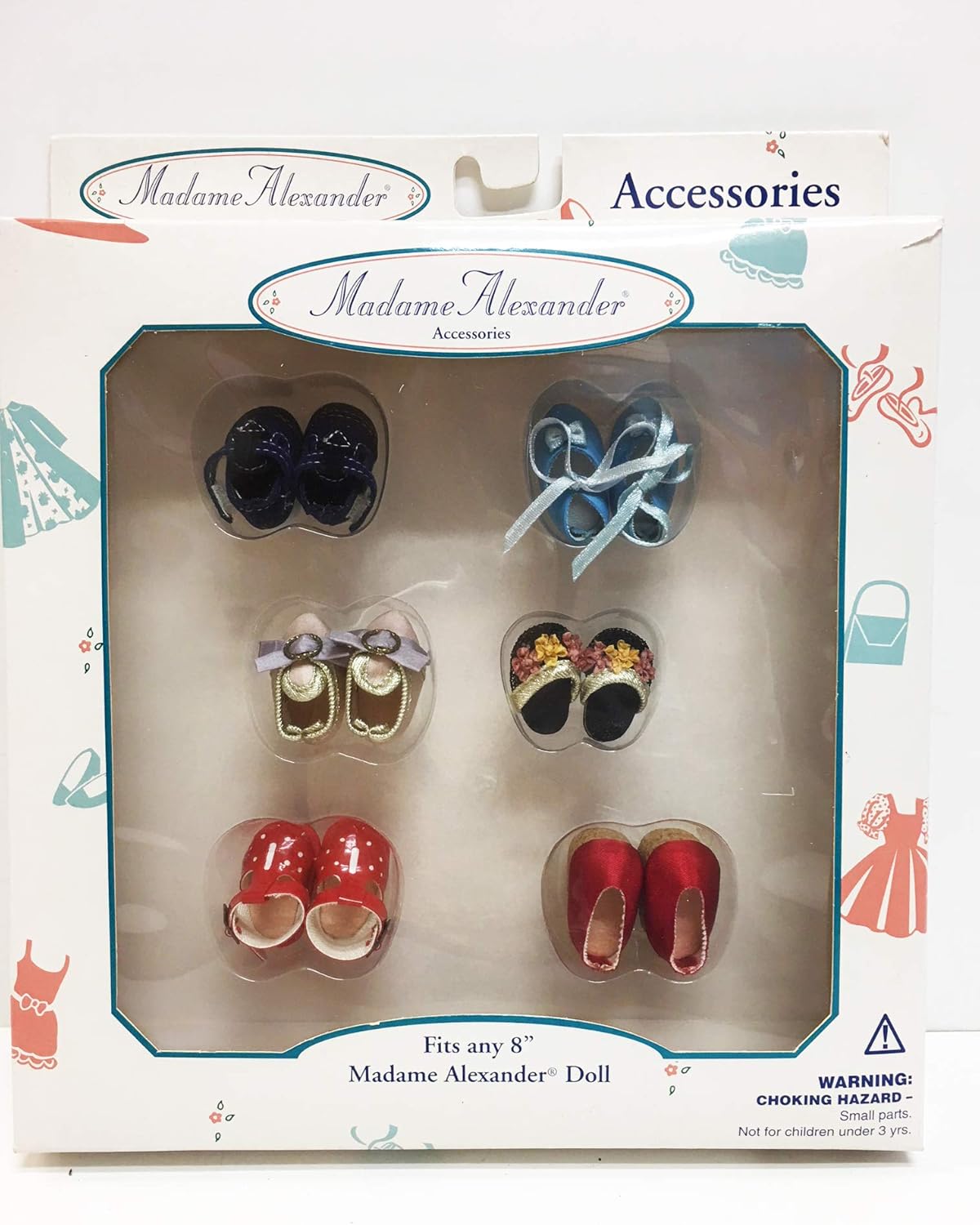 Madame Alexander 8" Doll Deluxe Accessory Shoe Pack Toys