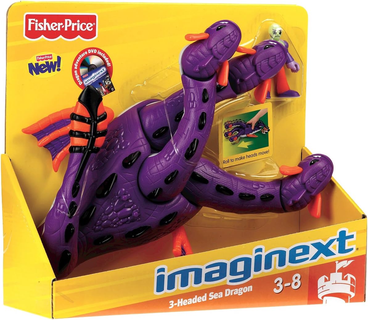 imaginext sea serpent