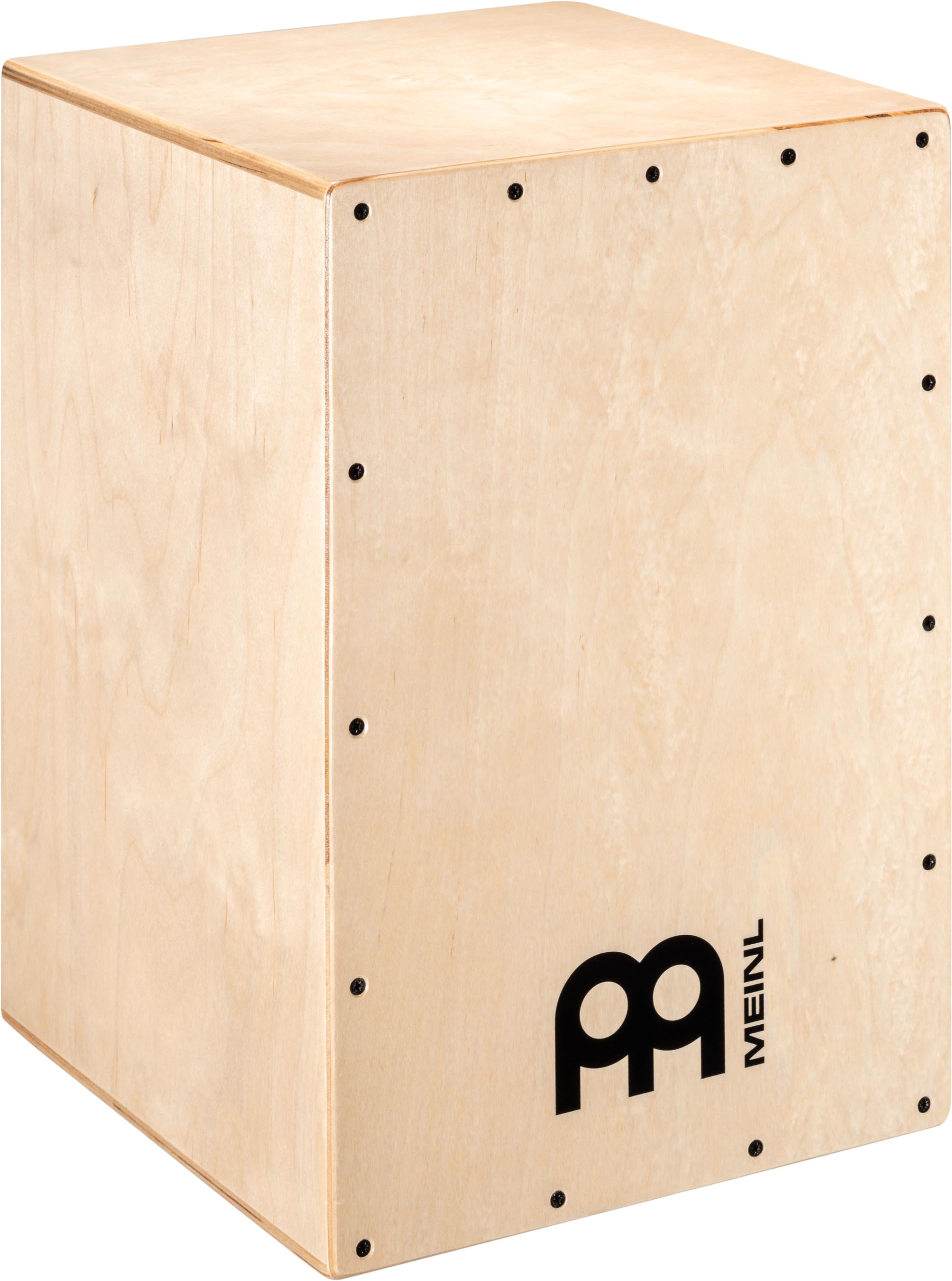 Meinl Percussion Headliner Cajon Instrument - Compact Drum Box with Snare and Bass Sound - Baltic Birch, Natural (HCAJ100NT)