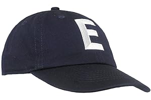Tiny Expressions - Monogrammed Toddler & Kids Baseball Cap | Adjustable Navy Hat