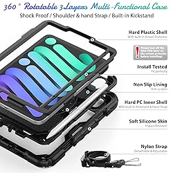 Timecity Hybrid Case for iPad Mini 6 2021, 8.3