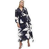 City Chic Women's Plus Size Dress - Selene Wrap Maxi