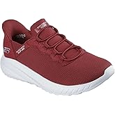 Skechers - Womens Work: Squad Chaos Sr - Jasul Slip On Shoes, Color Red, Size: 9.5 M US