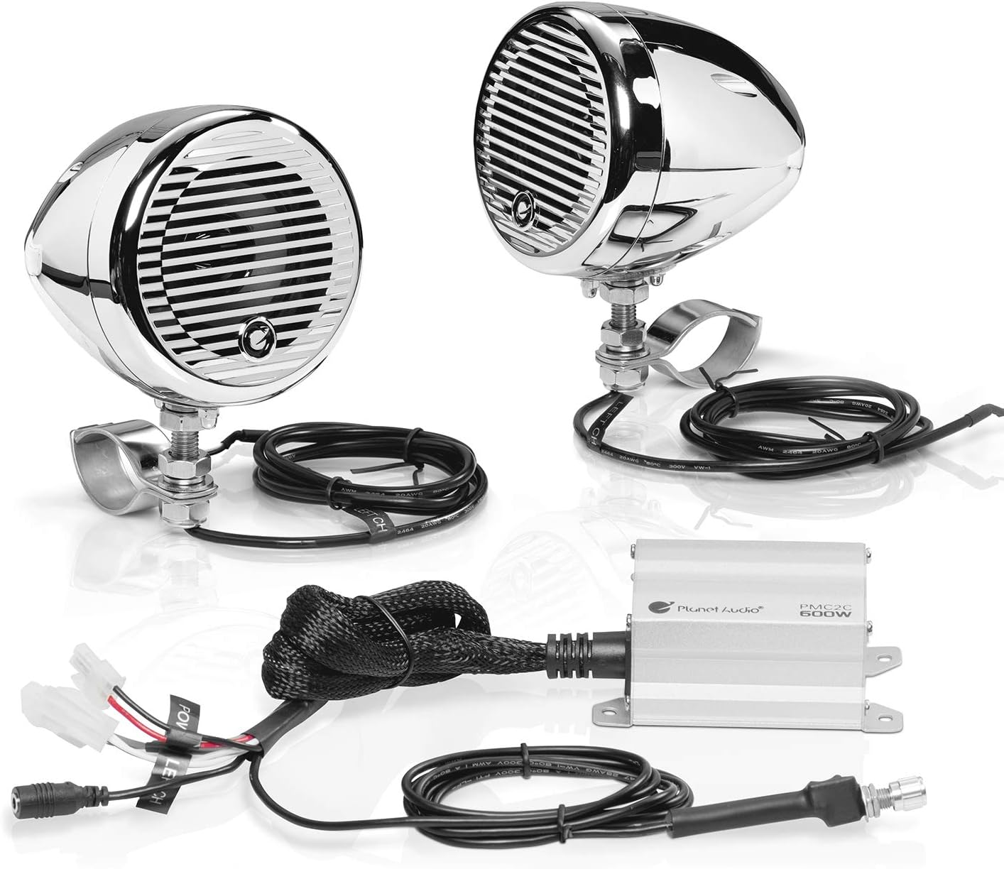 planet audio motorcycle speakers