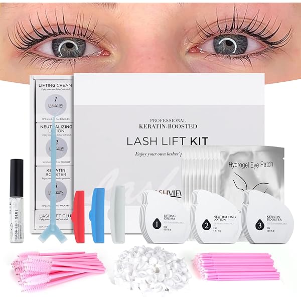 Amazon.com: LASHVIEW Lash Lift Kit,Professional Eyelash Perm Kit