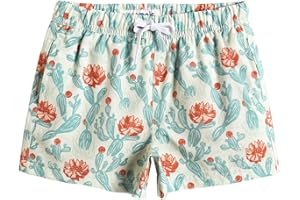 MAAMGIC Boys Swim Trunks Stretch Quick Dry Swim Shorts Kids Bathing Suits Toddler Boy Swimsuit Swimwear