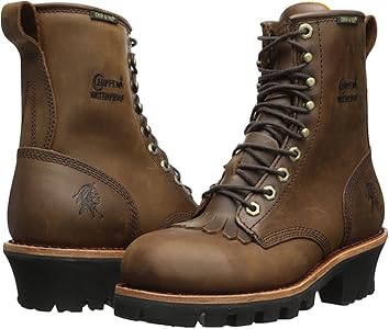 chippewa women's logger work boots
