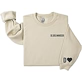 RUSTIC UNITED Custom Roman Numeral Date Sweatshirt, Bride Sweatshirt, Custom Matching Sweatshirts, Matching Outfit Gift for Couples Multicolor