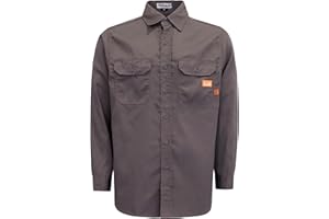 Titicaca FR Shirts Flame Resistant Men's Cotton 6.5oz Lightweight Uniform Welding Shirt