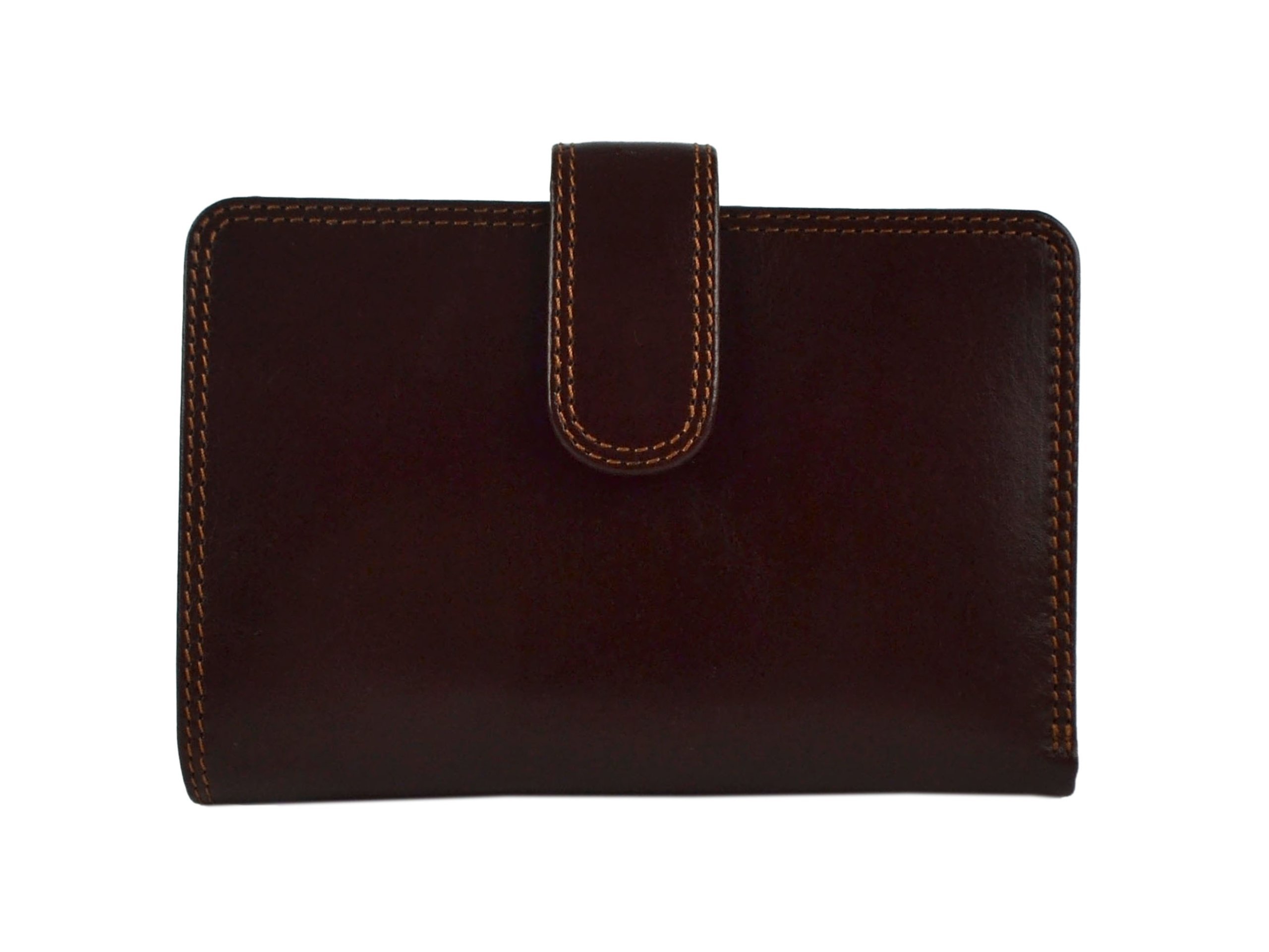 Visconti Leather Ladies Purse Monza Brown