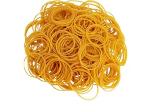 Rubber Bands, 100 Pcs Bank Paper Bills Money Pound Elastic Stretchable Bands for Home Office Supplies