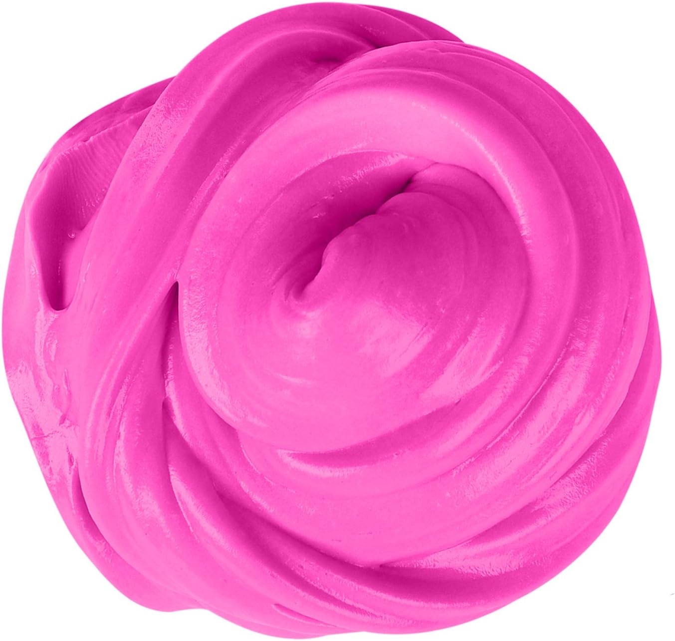 Lustrsun Fluffy Slime Scented Fidget Stress Relief Toy Putty Slime for Kids and Adults Super Soft Non Sticky without Borax (pink)