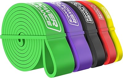 POWER GUIDANCE Resistance Bands,Widerstandsbänder für Kraftraining Inklusive Tragetasche,Pull Up Fitnessbänder,Bänder Krafttraining für Fitness