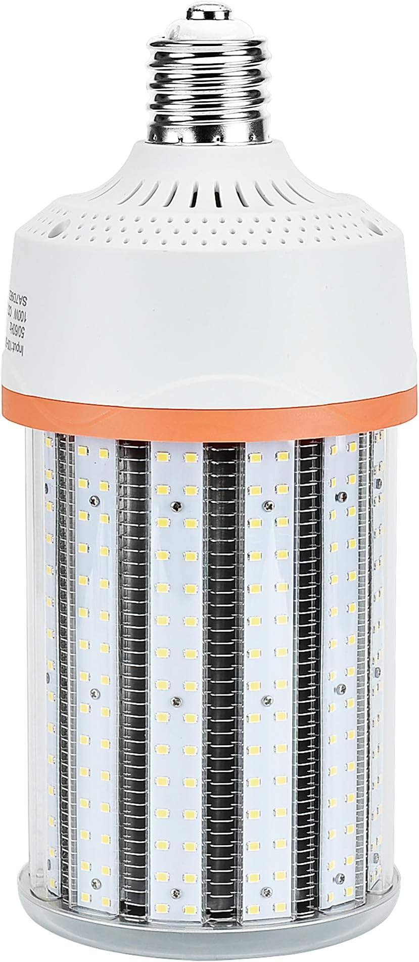 100W LED Corn Light Bulb (400W Equivalent), 6000K Cool White, Mogul Base E39 for Indoor Outdoor, 15000Lm IP64, AC 100-277V, 50/60 Hz, Garage Parking Lot