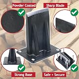 Spares2go Kindling Splitter Log Wedge 3kg Heavy Duty Cast Iron view 5