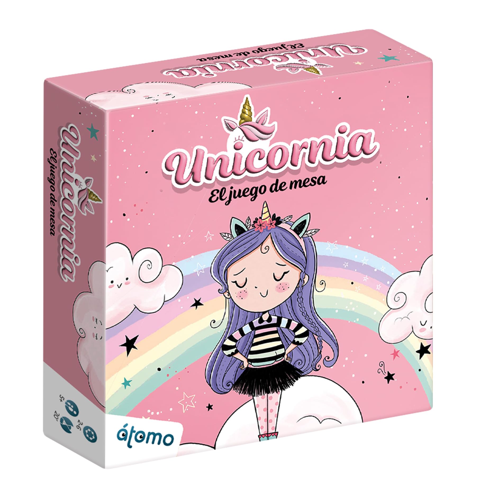 Atomo Games UNICORN. THE BOARD GAME - 2 to 4 Players, 6+