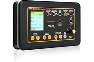 RQG QDB-3A Ignition Coil Tester, Drive Automobile Ignition Coil Tester Tool, Injector Solenoid Valve Tester, for Idling Stepper Motor Automobile Fault Detector, 1.8” Color Display