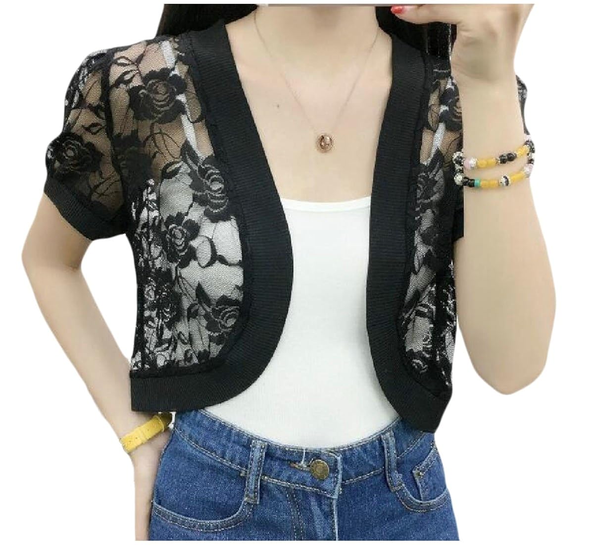 denim bolero jacket plus size