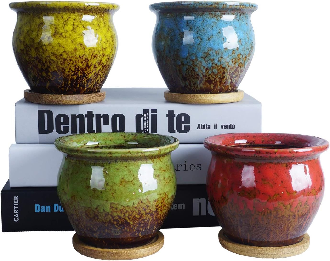 ARTKETTY Succulent Plant Pots, Small Cactus Plant Pots - Image 3