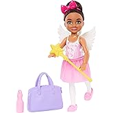 Barbie Chelsea Ballerina Doll and Accessories | Brunette Small Doll Including 5 Dance-Themed Accessories, Ages 3+