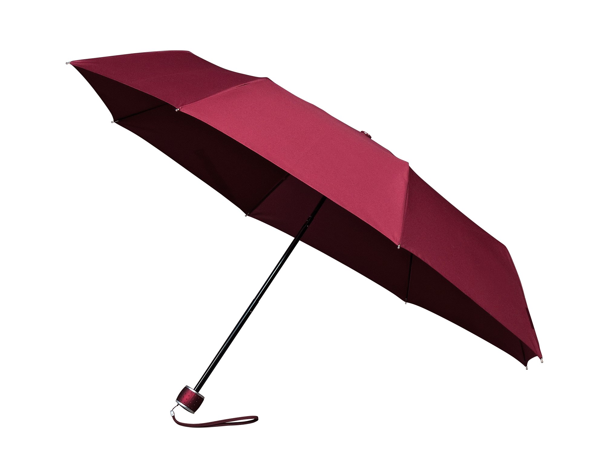 Le Monde du Parapluie MiniMax Folding Umbrella for Women with Manual Opening - Ultra Compact 25 cm Length - Lightweight Only 300 g - Ideal for Travel (Backpack and Handbag)