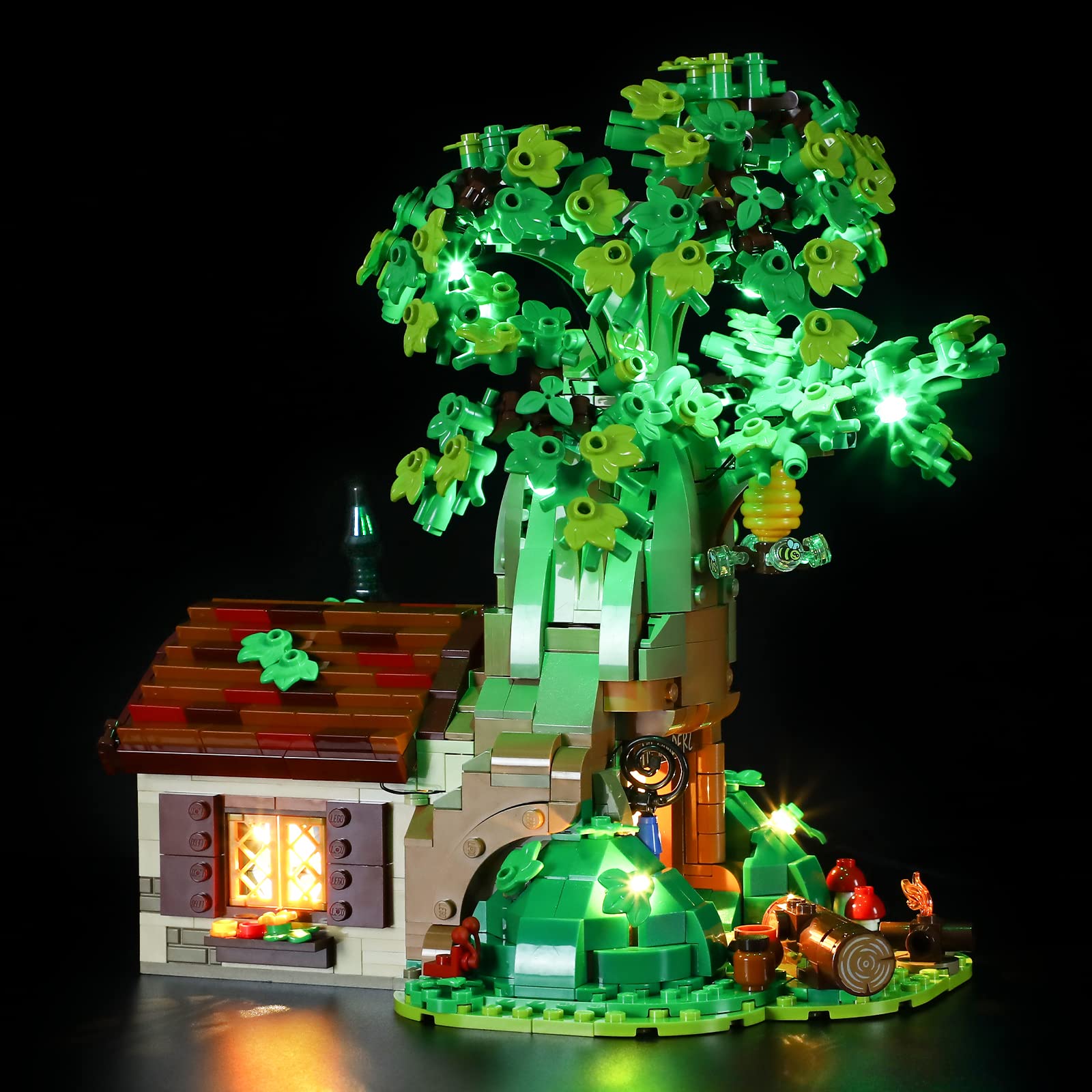 GEAMENT LED Light Kit Compatible with LEGO Winnie the Pooh - Lighting Set for 21326 Model (Building Set Not Included)