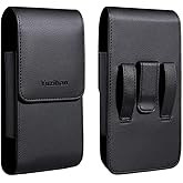 Yuzihan Holster for iPhone 17 Pro Max 16 Plus, 16 Pro Max, iPhone 15 Plus 15 Pro Max,14 Plus 14 Pro Max,13 Pro Max,12 Pro Max Belt Holster Fit with Thick Defender Case Hybrid Armor On