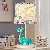 Hamucd Small Green Dinosaur Table Lamp for Bedroom Nightstand Decor,Animal Nursery Single Bedside Lamp for Kid Study Room,Cute Desk Lamp for Boy Girl Toddler Play Room,1 LED Bulb Included