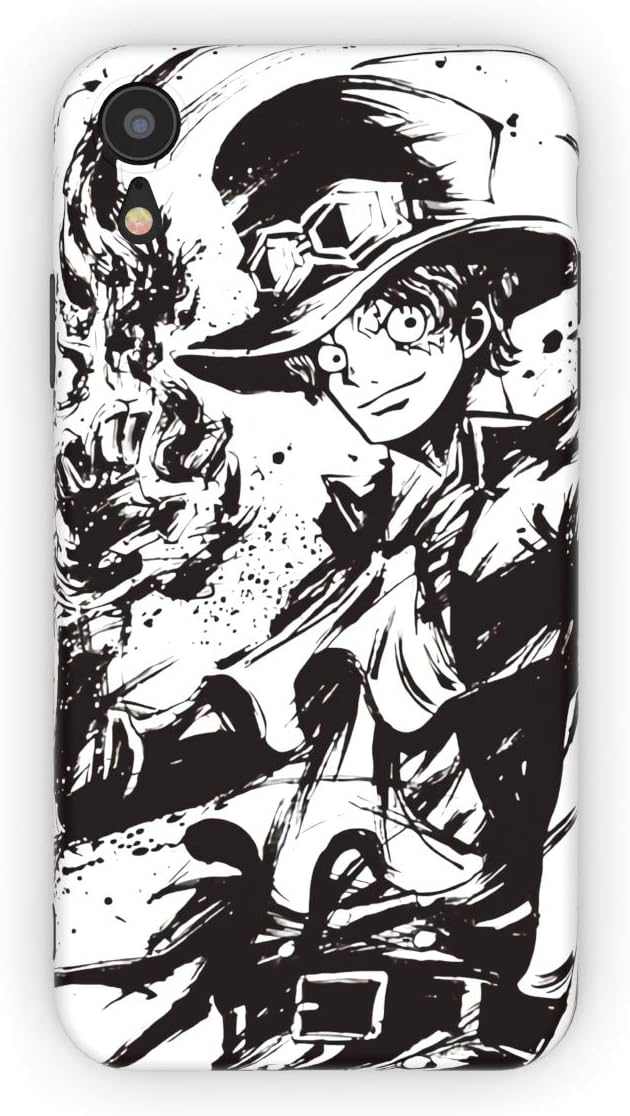 Rusiya iPhone 7/8 case one Piece Anime Manga Cool 10 Designs Figure Japanese IMD TPU Pattern Anti-Scratch Anti-Finger Soft Slim Shockproof Flexible Cover Case (Sabot, iPhone 7/8)