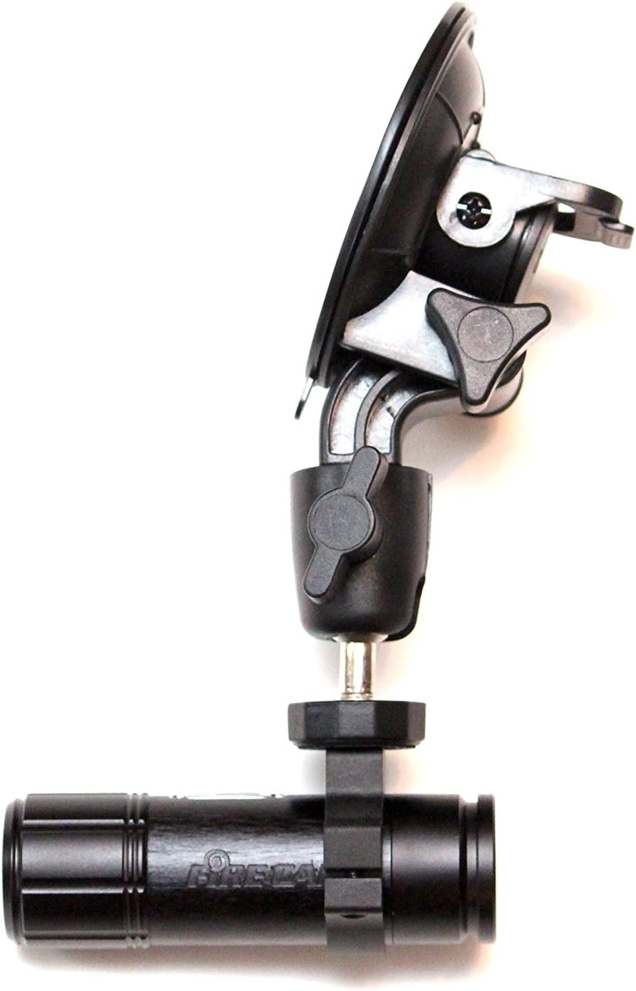 Fire Cam 1080p and 1080p WiFi Helmet Camera Windshield Mount