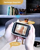 HelloBaby Baby Monitor Camera 2x Zoom Night Vision 355° Pan 120° Tilt 1000ft view 5