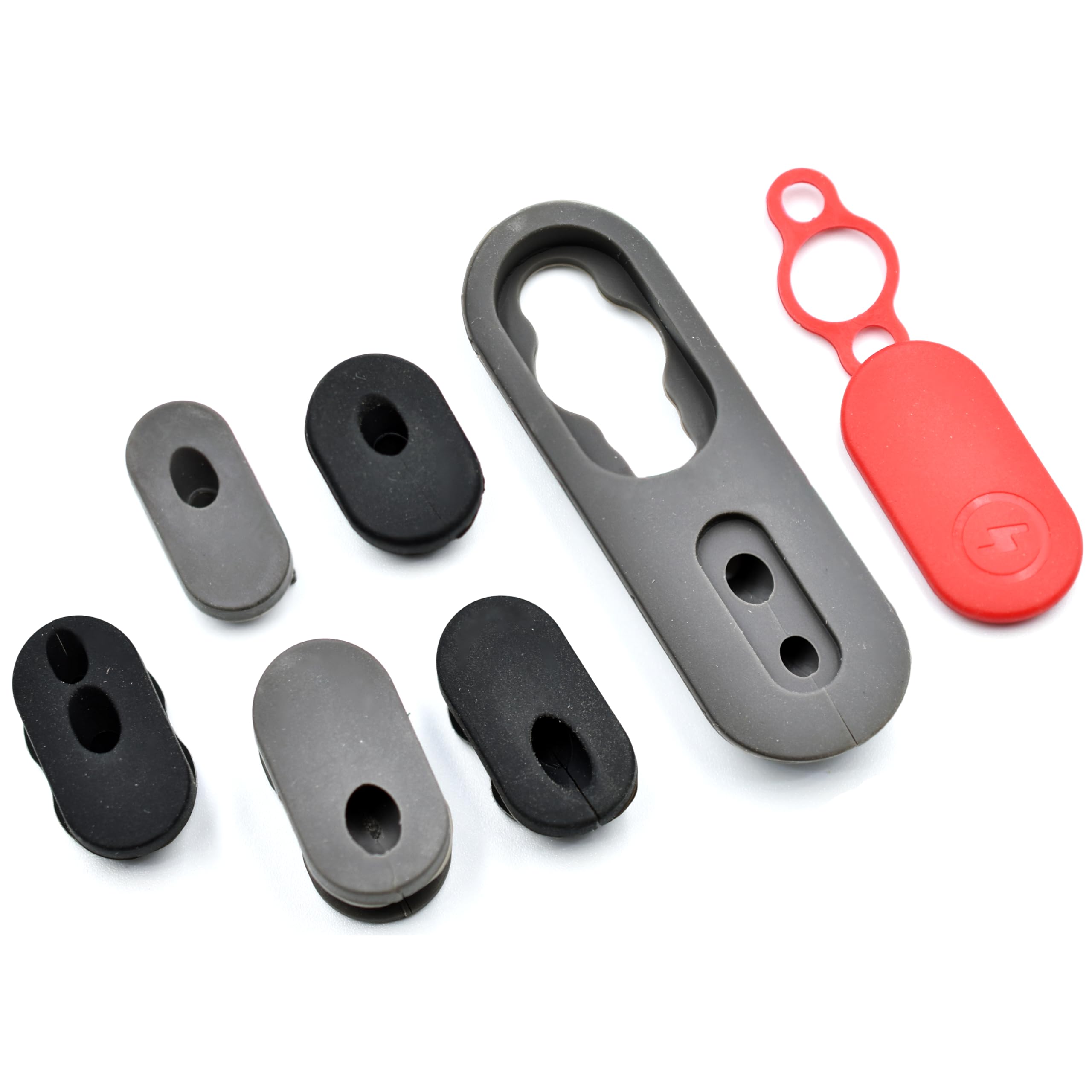 myBESTscooter - Charging Cable Rubber Hole Cover Set For Xiaomi Pro 4 Electric Scooter